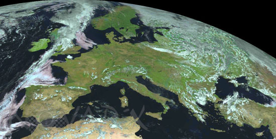 L'Europe de l'Ouest vue par MSG-1