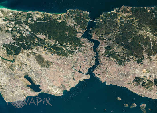 Istanbul, Turquie, vue depuis ISS-10/2024