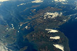 L'Ecosse vue depuis l'espace