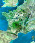 La France vue par satellite. 2003