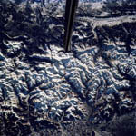 Pyrénées vues par la navette en 2001