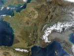 La France vue par le satellite Terra 03/2003
