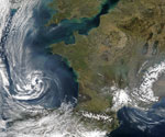 La France vue par le satellite Aqua 03/2003