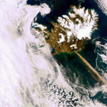 Nuage de cendres volcaniques en Islande