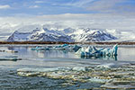 Lac Jokulsarlon en Islande 