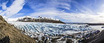 Glacier Vatnajokull en Islande 