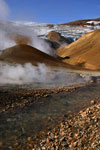Sources chaudes de Kerlingarfjoll en Islande 