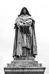 Statue de Giordano Bruno à Rome