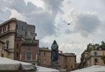 Statue de Giordano Bruno à Rome