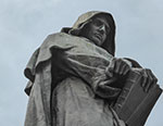 Statue de Giordano Bruno à Rome
