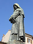 Statue de Giordano Bruno à Rome