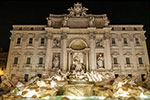 La fontaine de Trevi - Rome