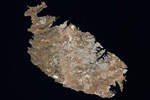 Malte vue par satellite