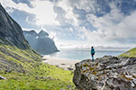 Plage de Kvalvika - Iles Lofoten - Norvège