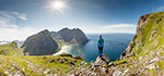 Plage de Kvalvika - Iles Lofoten - Norvège