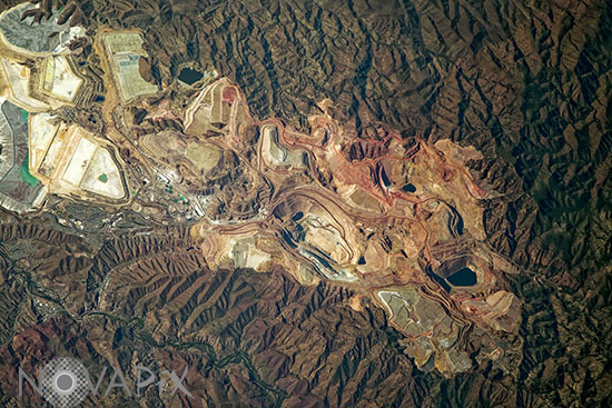 Mine de Cuivre de Morenci - Arizona - USA
