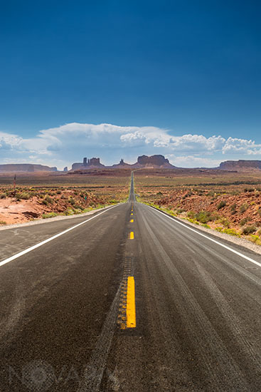 On the way to Monument Valley - Arizona