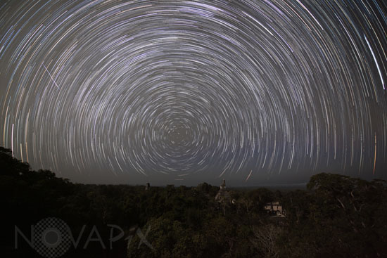 Circumpolaire sur Tikal 