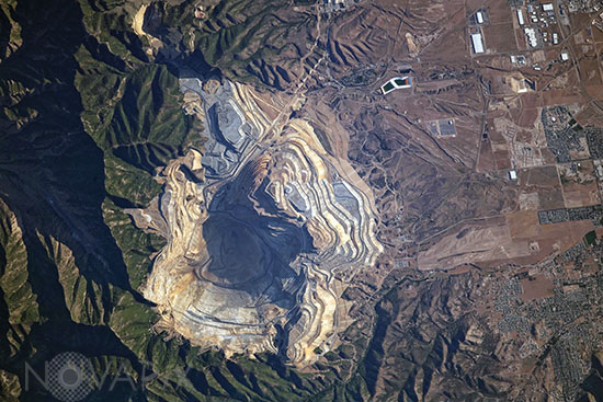 Mine de Cuivre Bingham Canyon - USA