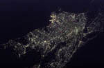 Los Angeles, Californie (USA) vu la nuit depuis ISS. 2003