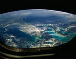 Floride vue par la navette Discovery 04/1990