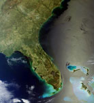 La Floride vue par le satellite Envisat