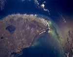 Le sud de la Floride vue depuis l'espace - 10/1992