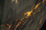 New York vue de nuit par ISS 01/2003