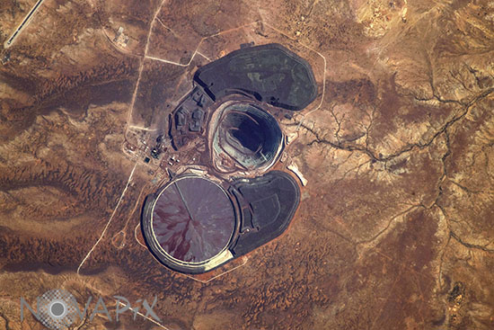 Prominent Hill open pit mine - Australia