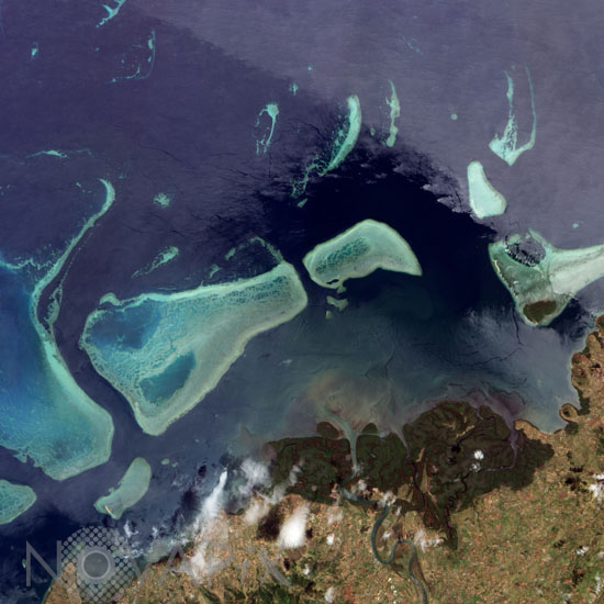Mangrove et atolls - Fidji