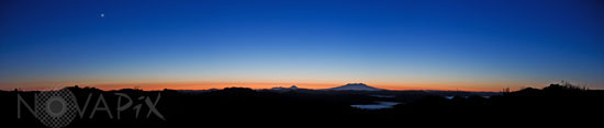 Vénus et les volcans du Parc de Tongariro - Nouvelle-Zelande 