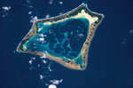 Atoll Atafu - Iles Tokelau, Pacifique sud