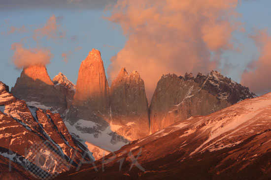 Les tours de Torres del Paine