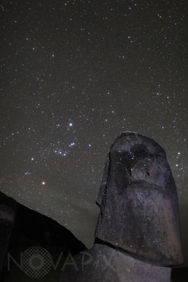 Moai on Easter island