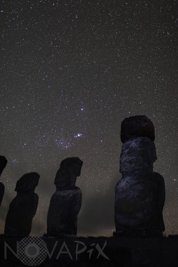 Moai on Easter island