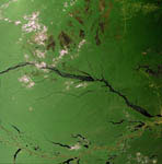 L'Amazonie vue par Envisat