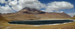 Lagune et Cerro Miniques. Chili