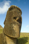 Moai de l'ile de Pâques