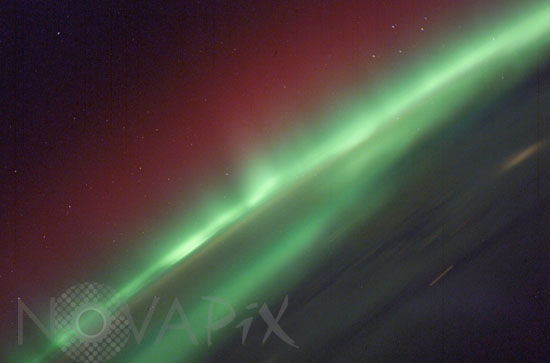 Aurora australis from ISS