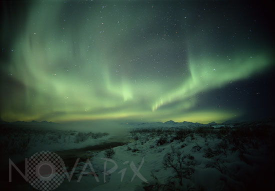 Aurora borealis. 01/2003