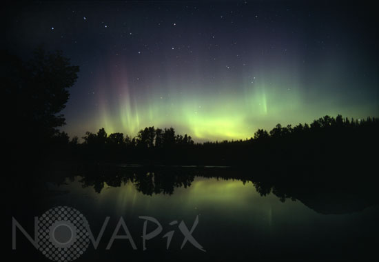 Aurora borealis in Alaska. Sept 18 2003