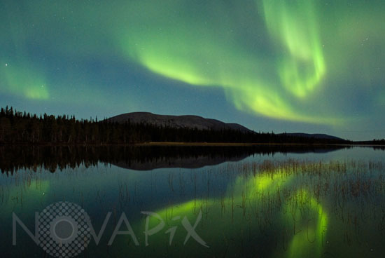 Aurora borealis in Finland 08/2007