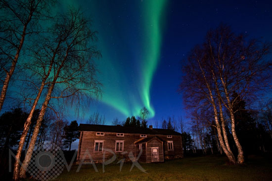 Aurore boréale -Finlande - 10/2008