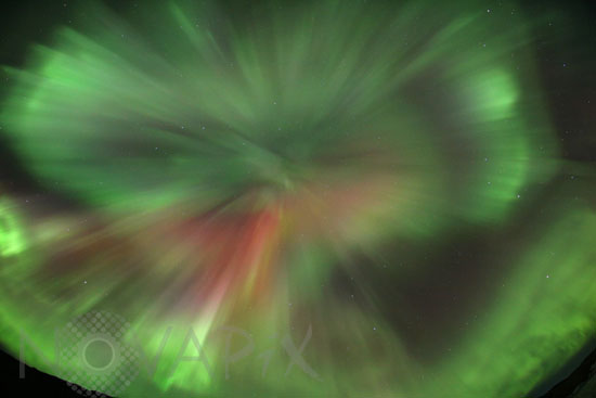 Aurora borealis in Iceland