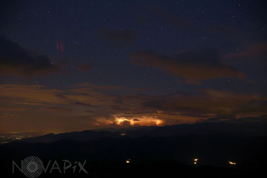Lightning and sprite