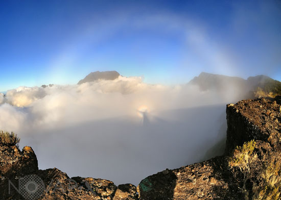 Fogbow and Brocken spectre