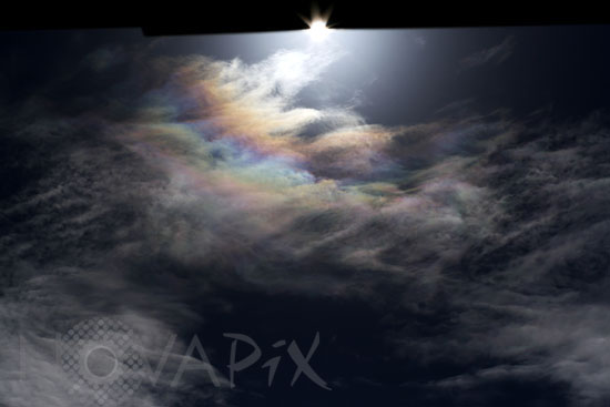 Nuage irisé