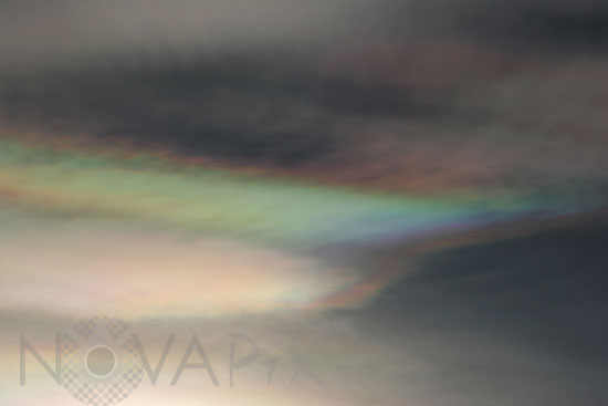 Nuage irisé