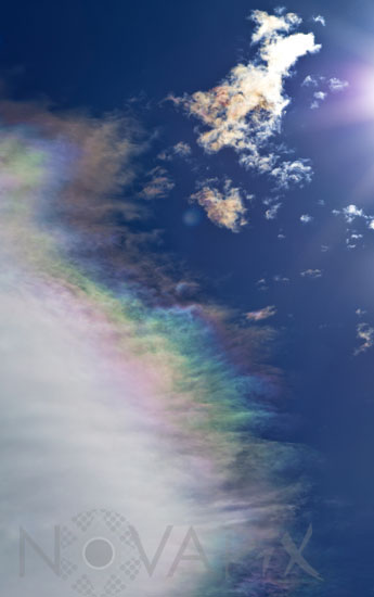 Nuages iridescents