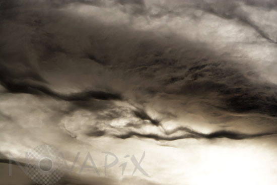 Nuages altostratus undulatus